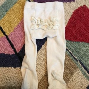 SOLD ✨ Baby Gap Cream Tights ✨